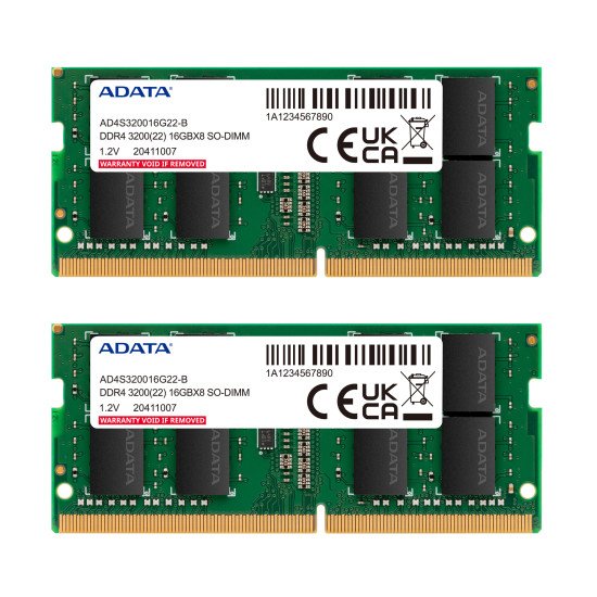 ADATA AD4S32008G22-DTGN module de mémoire 16 Go 2 x 8 Go DDR4