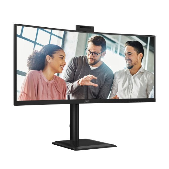 AOC E4 CU34E4CW écran PC 86,4 cm (34") 3440 x 1440 pixels UltraWide Quad HD LED Noir