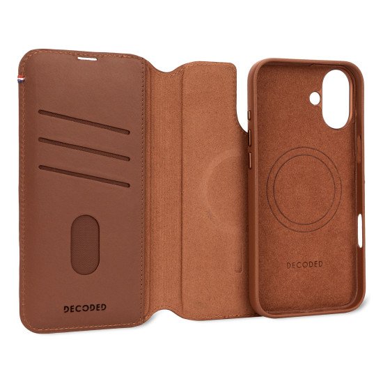 Decoded Leather Detachable Wallet coque de protection pour téléphones portables 17 cm (6.7") Étui avec portefeuille Marron Decoded Leather Detachable Wallet coque de protection pour téléphones portables 17 cm (6.7") Étui avec portefeuille Marron