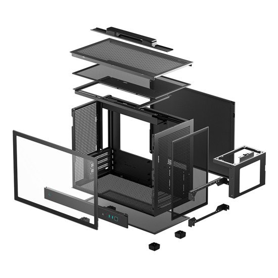 DeepCool CH160 PLUS Small Form Factor (SFF) Noir