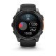 Garmin Fenix 8 3,56 cm (1.4") AMOLED 51 mm Numérique 454 x 454 pixels Écran tactile Gris Wifi GPS (satellite)