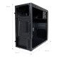 LC-Power LC-2017MB-ON unité centrale Micro Tower Noir LC-Power LC-2017MB-ON unité centrale Micro Tower Noir