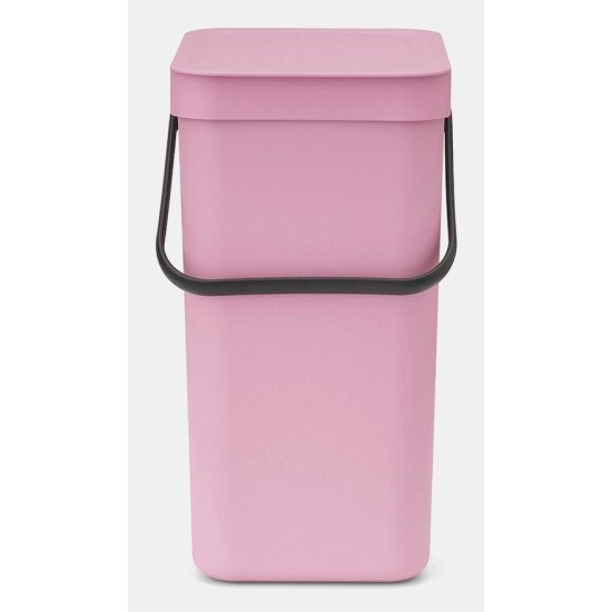 Brabantia Sort & Go 12 L Rectangulaire Plastique recyclé Rose