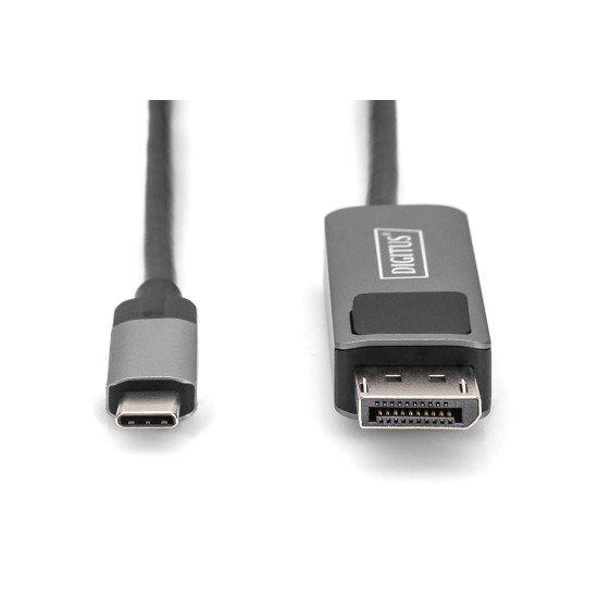 Digitus Câble adaptateur USB type C vers DisplayPort bidirectionnel