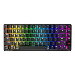 CHERRY XTRFY K33 Compact Wireless clavier Gaming USB + RF Wireless + Bluetooth QWERTY Anglais américain Noir
