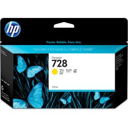 HP 728 cartouche d'encre DesignJet jaune 130 ml HP 728 cartouche d'encre DesignJet jaune 130 ml