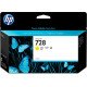 HP 728 cartouche d'encre DesignJet jaune 130 ml