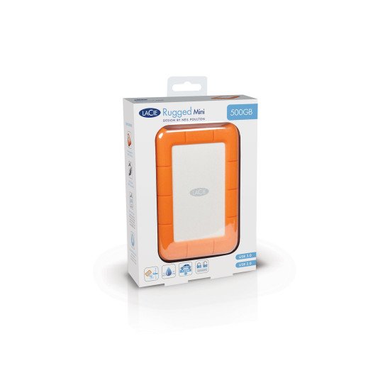 LaCie Rugged 2000 Go Orange