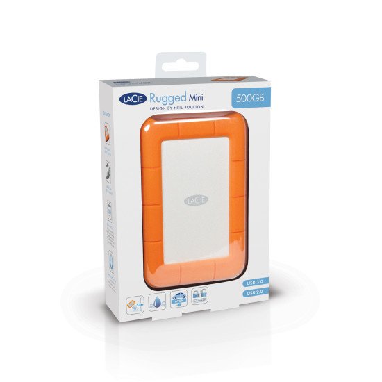 LaCie Rugged 2000 Go Orange