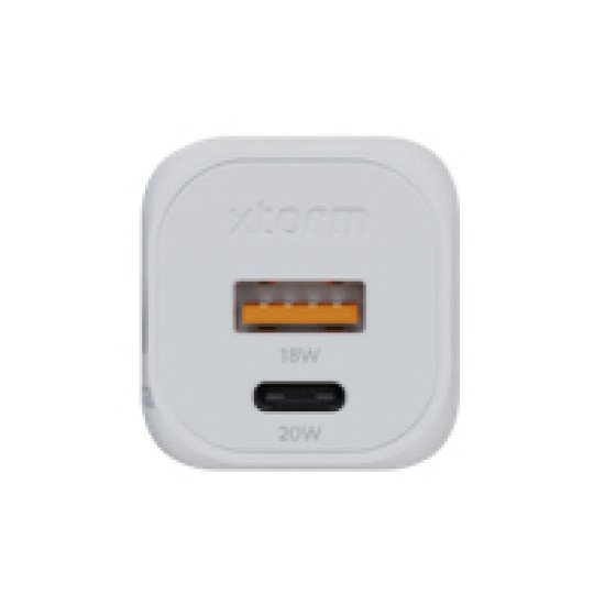 Xtorm X20BC0 chargeur d'appareils mobiles Universel Blanc Secteur Charge rapide Intérieure Xtorm X20BC0 chargeur d'appareils mobiles Universel Blanc Secteur Charge rapide Intérieure