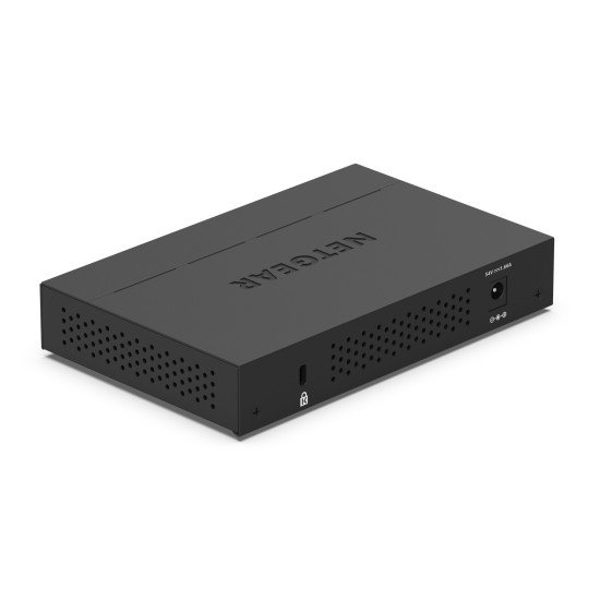 Netgear GS305PP Gigabit Ethernet (10/100/1000) Noir Connexion Ethernet, supportant l'alimentation via ce port (PoE)