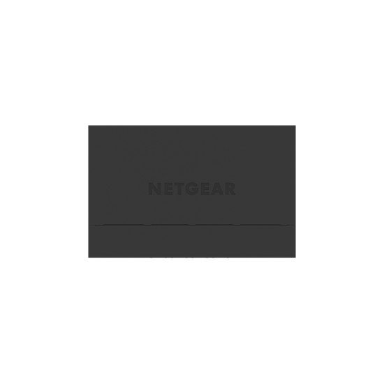 Netgear GS305PP Gigabit Ethernet (10/100/1000) Noir Connexion Ethernet, supportant l'alimentation via ce port (PoE)