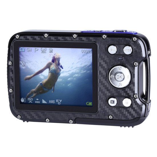 Rollei Sportsline 60 Plus Appareil-photo compact 8 MP CMOS 5616 x 3744 pixels Noir, Bleu, Blanc Rollei Sportsline 60 Plus Appareil-photo compact 8 MP CMOS 5616 x 3744 pixels Noir, Bleu, Blanc