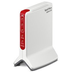 AVM FRITZ! Box 6820 LTE routeur sans fil Monobande (2,4 GHz) Gigabit Ethernet 4G Rouge, Blanc