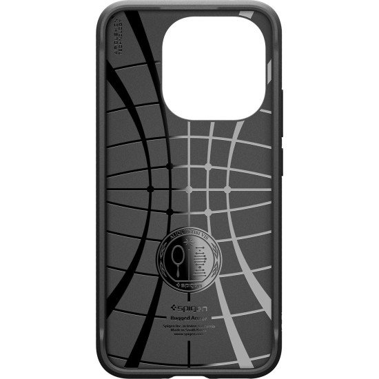 Spigen Rugged Armor coque de protection pour téléphones portables 17,4 cm (6.83") Housse Noir