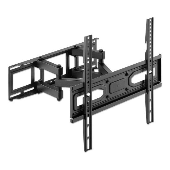 Manhattan Support mural pour TV/moniteurs (Bras articulé), écrans 32" à 55", Compatibilité VESA : de 100x100 à 400x400 mm (vérifiez les dimensions des quatre trous de fixation à l'arrière), charge max. 40 kg, noir