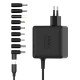 Port Designs 904065UWEU adaptateur de puissance & onduleur Intérieure 65 W Noir