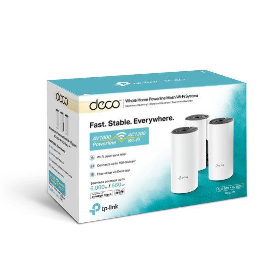 TP-LINK Deco P9(3-pack) routeur sans fil Bi-bande (2,4 GHz / 5 GHz) Gigabit Ethernet