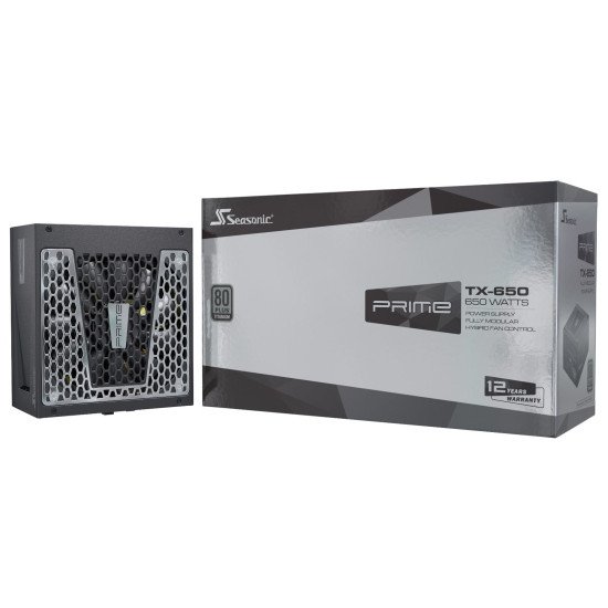 Seasonic PRIME-TX-850 unité d'alimentation d'énergie 850 W 20+4 pin ATX ATX Noir