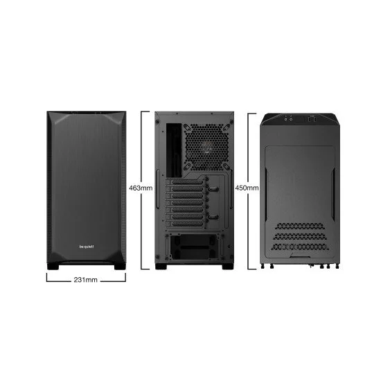 be quiet! BG034 Boitier PC Noir be quiet! BG034 Boitier PC Noir