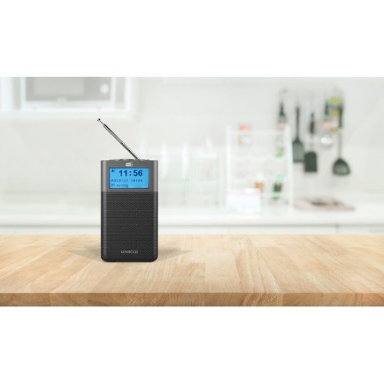 Kenwood CR-M10DAB-H Radio portable Analogique et numérique Anthracite, Noir