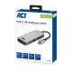 ACT AC7041 station d'accueil Avec fil USB 3.2 Gen 1 (3.1 Gen 1) Type-C Gris