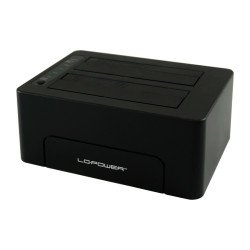 LC-Power LC-DOCK-C Station d'accueil de disques de stockage USB 3.2 Gen 2 (3.1 Gen 2) Type-C Noir LC-Power LC-DOCK-C Station d'accueil de disques de stockage USB 3.2 Gen 2 (3.1 Gen 2) Type-C Noir