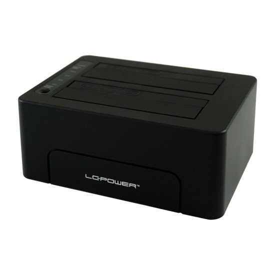 LC-Power LC-DOCK-C Station d'accueil de disques de stockage USB 3.2 Gen 2 (3.1 Gen 2) Type-C Noir