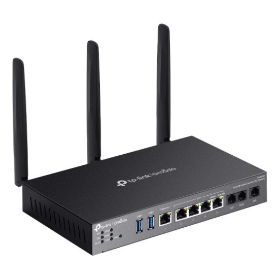 TP-Link Omada AX3000 routeur sans fil Gigabit Ethernet Bi-bande (2,4 GHz / 5 GHz) Noir TP-Link Omada AX3000 routeur sans fil Gigabit Ethernet Bi-bande (2,4 GHz / 5 GHz) Noir