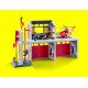 Playmobil City Action Caserne de pompiers avec hélicoptère