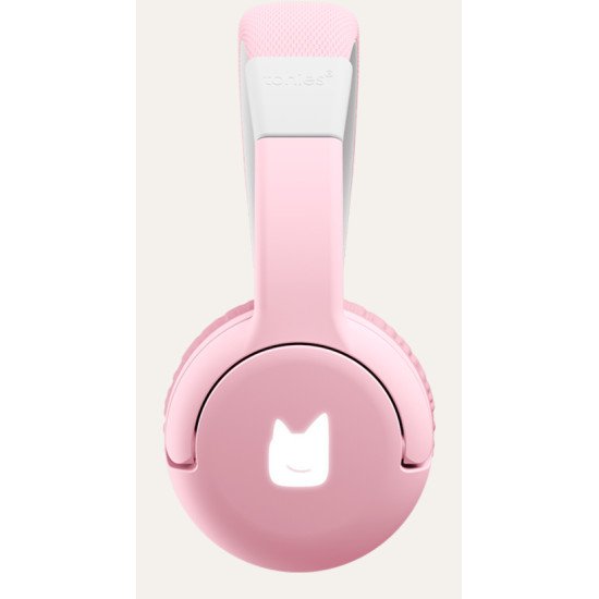 tonies 10003272 casque Casques Sans fil Arceau Musique/Quotidien USB Type-C Bluetooth Rose, Blanc