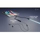 i-tec USB-C Cable Splitter Audio/Data + Power Delivery 100W