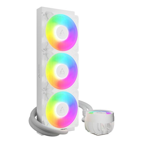 ARCTIC Liquid Freezer III Pro 360 A-RGB (White) Processeur Kit de refroidissement du liquide 12 cm Blanc 1 pièce(s) ARCTIC Liquid Freezer III Pro 360 A-RGB (White) Processeur Kit de refroidissement du liquide 12 cm Blanc 1 pièce(s)