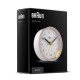 Braun BC12 Horloge murale à quartz Rose, Blanc Braun BC12 Horloge murale à quartz Rose, Blanc
