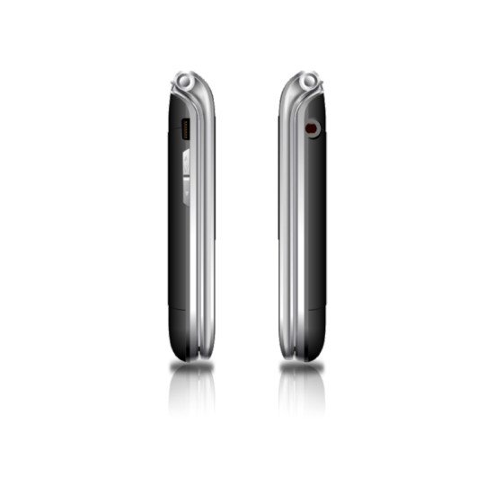 Beafon SL595 6,1 cm (2.4") 86 g Noir, Argent Téléphone numérique