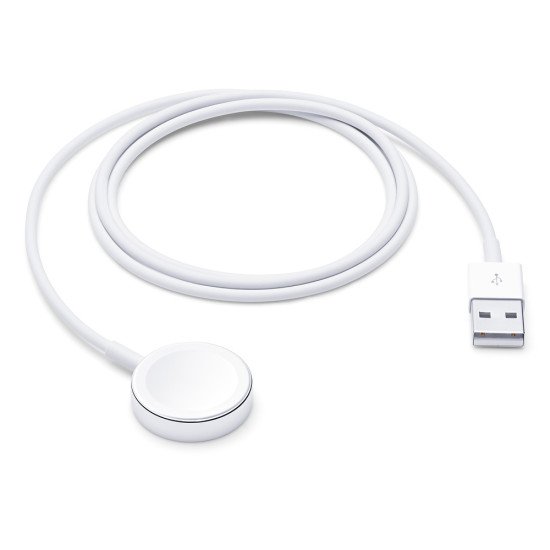 Apple MX2E2ZM/A accessoire intelligent à porter sur soi Câble de chargement Blanc