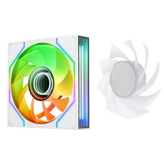Thermaltake SWAFAN 120 EX INFINITY Boitier PC Ventilateur 12 cm Blanc 3 pièce(s)