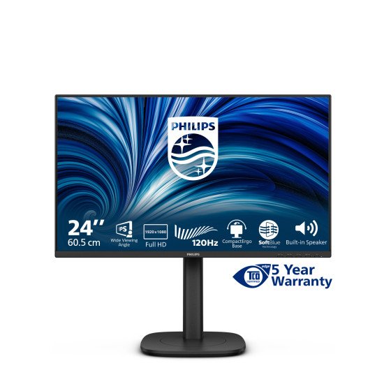 Philips 3000 series 24B2N3200J/00 écran PC 60,5 cm (23.8") 1920 x 1080 pixels Full HD LCD Noir