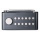 Lenco CR-625BK Portable Analogique et numérique Noir