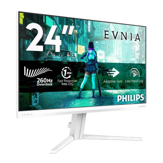 Philips 24M2N3201PL/00 écran PC 60,5 cm (23.8") 1920 x 1080 pixels Blanc