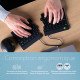 R-Go Tools Clavier ergonomique R-Go Split Break avec logiciel de pause, clavier ergonomique divisé, QWERTY (IT), bluetooth, noir