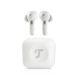 Teufel AIRY TWS Pro Casque Sans fil Ecouteurs Appels/Musique Bluetooth Blanc