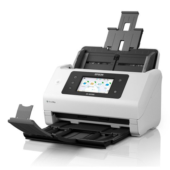Epson WorkForce DS-800WN Alimentation papier de scanner 600 x 600 DPI A4 Blanc Epson WorkForce DS-800WN Alimentation papier de scanner 600 x 600 DPI A4 Blanc