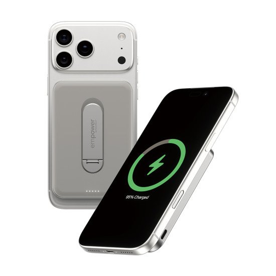 PanzerGlass empower by ® empower Bank w. Spin Stand | 5000mAh | Titanium Protection d'écran transparent Apple 1 pièce(s)