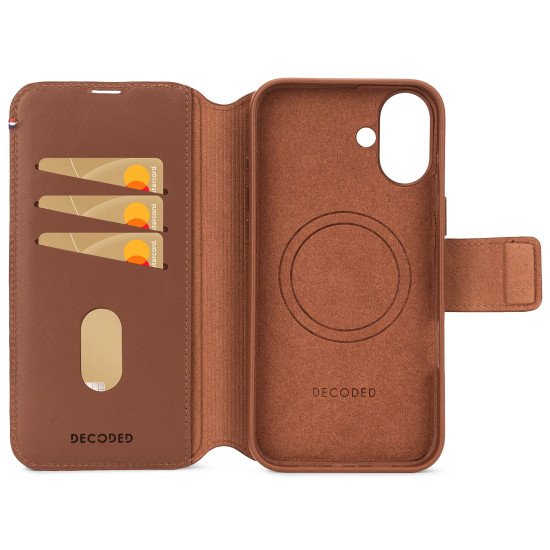 Decoded Leather Detachable Wallet coque de protection pour téléphones portables 15,5 cm (6.1") Étui avec portefeuille Marron Decoded Leather Detachable Wallet coque de protection pour téléphones portables 15,5 cm (6.1") Étui avec portefeuille Marron