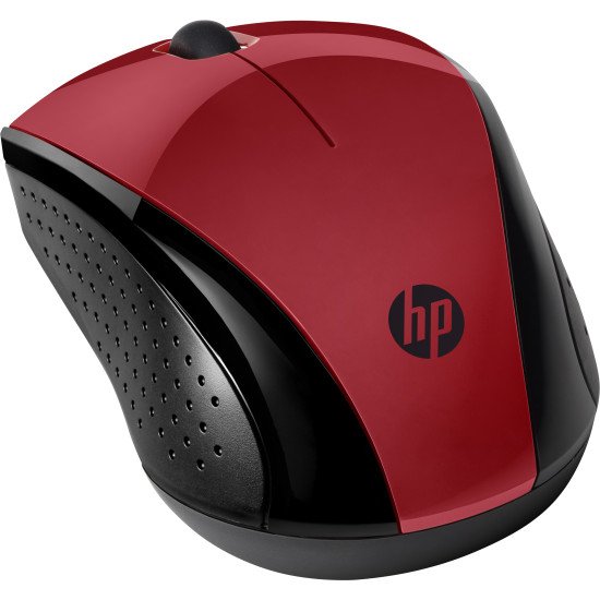 HP Souris sans fil 220 (Rouge coucher de soleil)