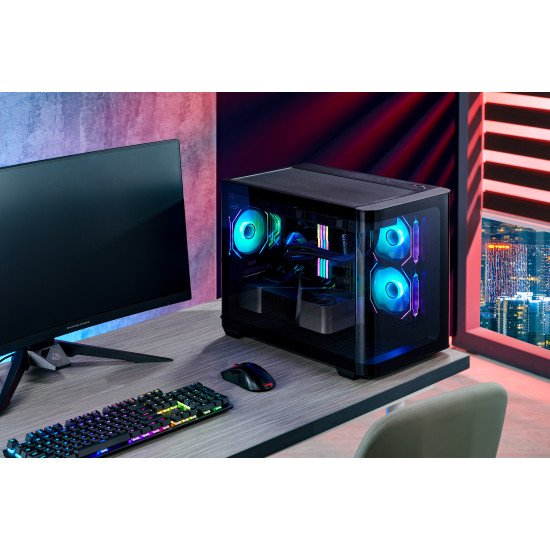 FSP S380-BA Micro Tower Noir