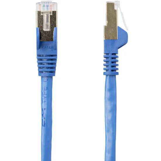 Cavo Ethernet RJ45 Cat6a 7 Metri – Blu, Schermato FTP, 10 Gbps, Rame 100%, Connettori Oro, Antigroviglio, Startech
