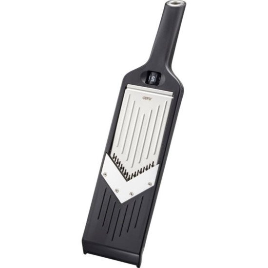GEFU Julienne VIOLI 2.0 trancheuse Manuel Noir Synthétique ABS, Acier inoxydable