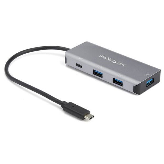 StarTech.com HB31C3A1CB hub & concentrateur USB 3.1 (3.1 Gen 2) Type-C 10000 Mbit/s Noir, Gris